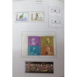 D)1996, ARGENTINA, COLLECTION, CENTENARY OF THE MODERN OLYMPIC GAMES, NEW EMBLEM OF THE ARGENTINE MAIL, ADHESI