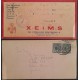 A) 1935, MEXICO, CIRCULATED LETTER, XEIMS, WITH CANCELLATION