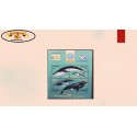 SB) 1998 URUGUAY, UNESCO, WHALES, INTERNATIONAL PHILATELY EXHIBITION AMBIENTE 1998, MAIA, PORTUGAL AND UNIVERSAL EXHIBITION,
