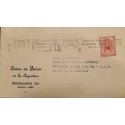 D) 1948, ARGENTINA, ON CIRCULATED TO ARGENTINA TO THE UNITED STATES OF AMERICA, SYNTHESIZES OUR INDEPENDENCE, GE