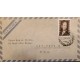 D) 1952, ARGENTINA, ON CIRCULATED TO ARGENTINA TO NEW YORK, AIR MAIL, EVA PERÓN, 1919 - 1952, XF