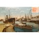 D) 1913, ARGENTINA, POSTCARD, CIRCULATED FROM ARGENTINA, TO NEW JERSEY, UNITED STATES OF AMERICA, BARCO, PUERTO DI