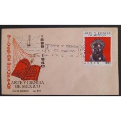 SD)1949 MEXICO ART AND SCIENCE FDC.