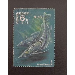 SD)1978, RUSSIA, WHITE BLOODFISH, DRACO OR ICE FISH, CHANNICHTHYIDAE, MNH