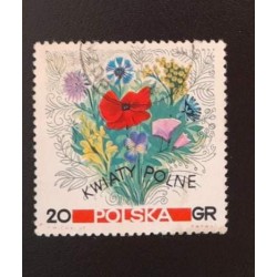 SD)1967, POLAND, PASTURAL FLOWERS, FIELD FLOWERS, MNH
