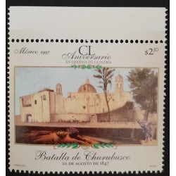 SD)1997, MEXICO, 150 ANNIVERSARY IN DEFENSE OF THE COUNTRY, BATTLE OF CHURUBUSCO, MNH