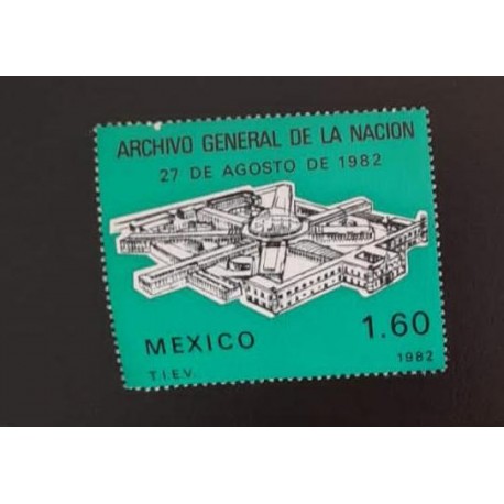 SD)1982, MEXICO, INAUGURATION OF THE GENERAL ARCHIVE OF THE NATION BUILDING, FORMER LECUMBERRI PRISON, MNH