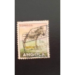 SD)1953, ANGOLA, ANGOLAN WILDLIFE, ZEBRA, USED