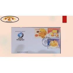 SB) 2001 PARAGUAY, TYPICAL FOODS, GASTRONOMY,, FDC XF
