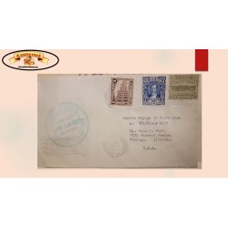 O) 1933 GUATEMALA, MAIDEN VOYAGE OF SANTA ROSA, LINE, G.P.O AND TELEGRAPH BUILDING POSTAL TAX STAMPS, BARRIOS,