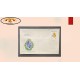O) 1985 URUGUAY, CATHOLIC CIRCLE OF WORKERS, CROSS CLASPED HANDS, FDC XF