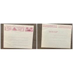 O) SOUTH AFRICA, POSTAL STATIONERY, UNUSED  LETTER CARD.  BRIEF KAART, XF
