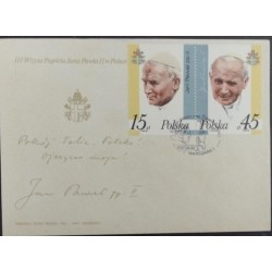 BD) POLSKA, JUAN PABLO II, FIRST DAY OF ISSUE, FDC
