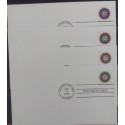 BD) 2013, KANSAS, LOT OF 4, FIRST DAY OF ISSUE, FDC