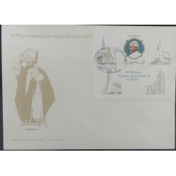 BD) 1987, POLSKA, THIRD VISIT OF POPE JOHN PAUL II IN POLAND, FDB
