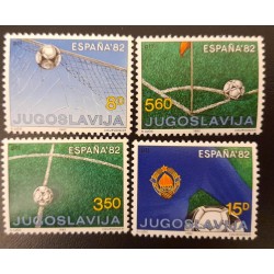 SD)1982, YUGOSLAVIA, EUROPE, FOOTBALL, WORLD CHAMPIONSHIP, SPAIN'82, MNH
