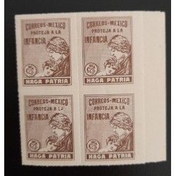 SD)1929, MEXICO, PROTECT CHILDREN, MAKE COUNTRY, MNH