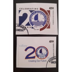SD)1993, FEDERATED STATES OF MICRONESIA, CELEBRATING 20 YEARS OF UNITY THROUGH CULTURE, CREATING OUR FUTURE, MNH