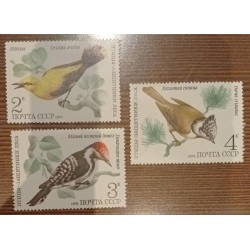 SB) 1979 RUSSIA, BIRDS, SET MNH