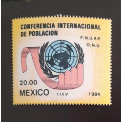 SD)1984, MEXICO, INTERNATIONAL CONFERENCE ON POPULATION, MNH