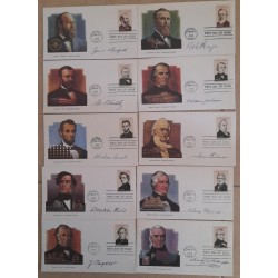 SD)1986, U.S.A, WORLD PHILATELIC EXHIBITION, CHICAGO, PRESIDENTS OF THE UNITED STATES, JAMES A.GARFIELD, RUTHERFORD B.HAYES,