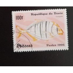 SD)1996, BENIN, FISH, CARANGIDUS, USED