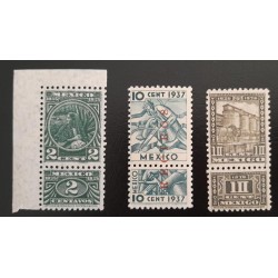 SD)1937, MEXICO, STAMPS, FISCAL, MNH