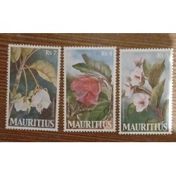 SB) 2003 MAURITIUS, FLOWERS,PAITING - ART, MNH