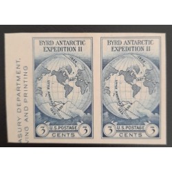 SD) 1933, U.S.A. ANTARCTIC EXPEDITION, IMPERFORATED, MINT
