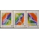 O) 1988 IRAN, SUMMER OLYMPICS SEOUL, WEIGHTLIFTING, JUDO, WRESTLING, MNH