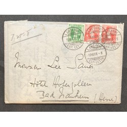 O) 1908 SWITZERLAND, HELVETIA, WILLIAM, TELL'S, CIRCULATED  COVER