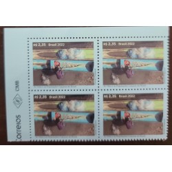O) 2022 BRAZIL, THE VILLAGES AND THE CAICARAS POPULATIONS OF BRAZIL, FISHING ACTIVITY, FOOD, MNH