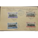 O) 1933 EGYPT, CAIRO, LOCOMOTIVE, INTERNATIONAL RAILROAD CONGRESS, HELIOPOLIS, XF