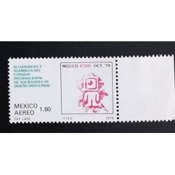 1979. MEXICO. CONGRESS AND ASSEMBLY OF THE INTERNATIONAL COUNCIL OF INDUSTRIAL DESIGN SOCIETIES. MNH