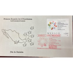 P) 1987 MEXICO, PRE HISPANIC PERSONALITITES, MOTECUHZOMA ILHUICAMINA, FDC, XF