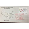 P) 1987 MEXICO, 1ST MEETING OF EIGHT LATIN AMERICAN PRESIDENTS, ACAPULCO, MAP, FDC, XF