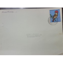 PARAGUAY, MARITIME CORRESPONDENCE, ROYAL FLYCATCHER, CIRCULATED TO MONTEVIDEO
