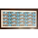 P) 2014 ARGENTINA, 100TH ANNIVERSARY NATIONAL UNIVERSITY OF TUCUMÁN, FULL SHEET, COLOR PALETTE, MNH