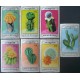 P) 1989 MONGOLIA, CACTUS, DIFFERENT SPECIES, SERIE COMPLETE STAMP MNH