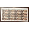 P) 2021 ARGENTINA, MERCOSUR ISSUE, GIANT ANTEATER, ENDEMIC MAMMALS, FULL SHEET, MNH