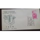 P) 1963 BRAZIL, 1ST ANNIVERSARY NATIONAL NUCLEAR ENERGY COMMISSION, ATOMS, FDC, XF