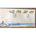 P) 1998 TAIWAN, CHINESE FABLES, FICTION STORY DIDACTIC, COMPLETE EMSIOPN STAMP, FDC, XF