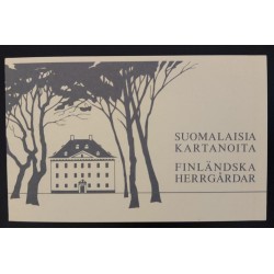 SD)1982, FINLAND, BOUCLET, FINNISH MANSIONS, ARCHITECTURE, STATOR HOUSES