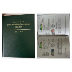 P) DATED POSTMARKS OF PUERTO RICO, CHARLES HAMILL, A REFERENCE GUIDE, CATALOGUE, XF
