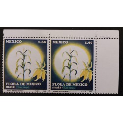 SD)1982, MEXICO, FLORA OF MEXICO, CORN, ZEA MAYS, VARIETIES, MNH