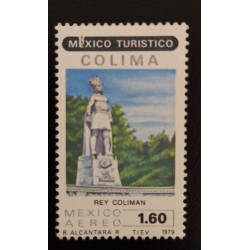 SD)1979, MEXICO, TOURIST MEXICO, KING COLIMAN MONUMENT, MNH