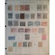 El)1892-1904 COLOMBIA, ALBUM PAGE, COLOMBIAN REPUBLIC 24 STAMPS, MINT & USED