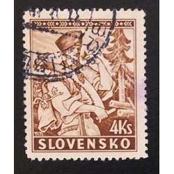 SD)1939 -1944, SLOVAKIA, SLOVAKIA AT WORK, BUTCHER, USED