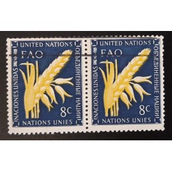 SD)1954, UNITED NATIONS, FOOD AND AGRICULTURE ORGANIZATION, FAO, USED