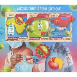 O) 2021 CHAD, MEDICINE, PANDEMIC, COVID 19, SINOPHARM, LABORATORIES IN STUDY OF THE VACCINE AGAINST THE DISEASE
